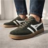 Gola Men Viper Low Gumsole Trainer - Dark Khaki White